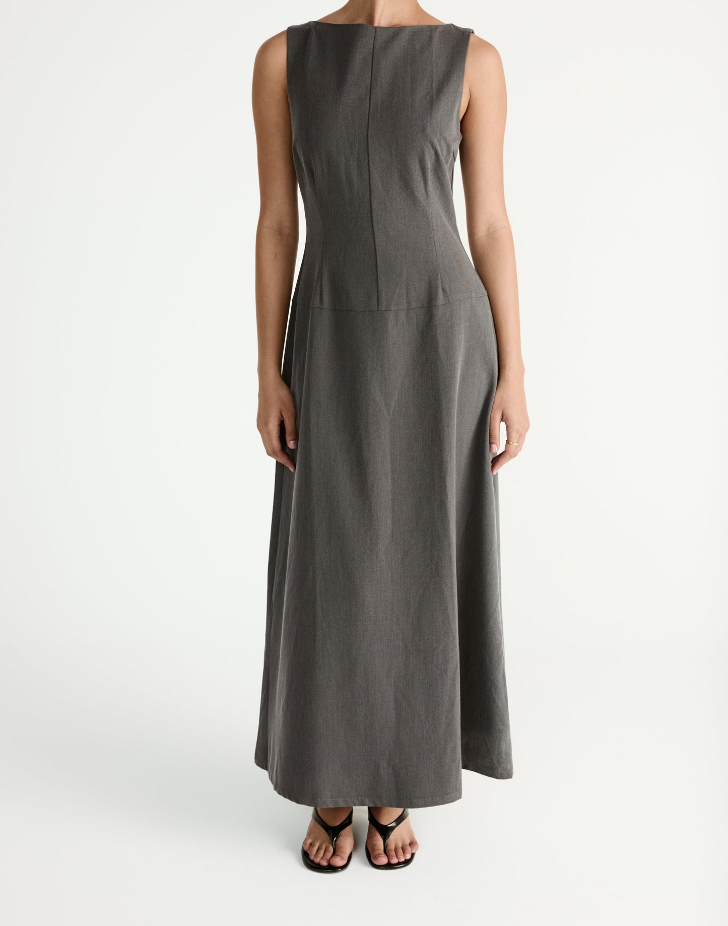 Flux Maxi Dress (Grey)