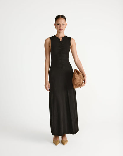 Laney Maxi Dress (Black)