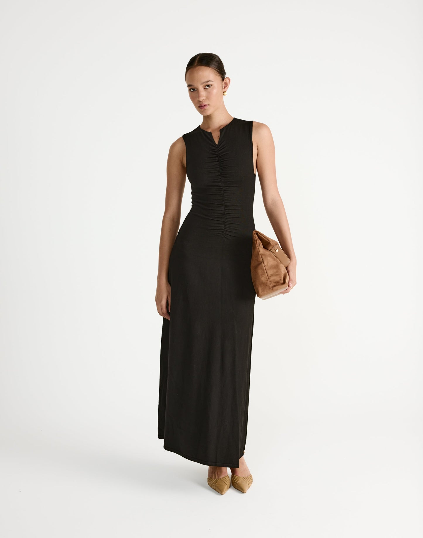 Laney Maxi Dress (Black)