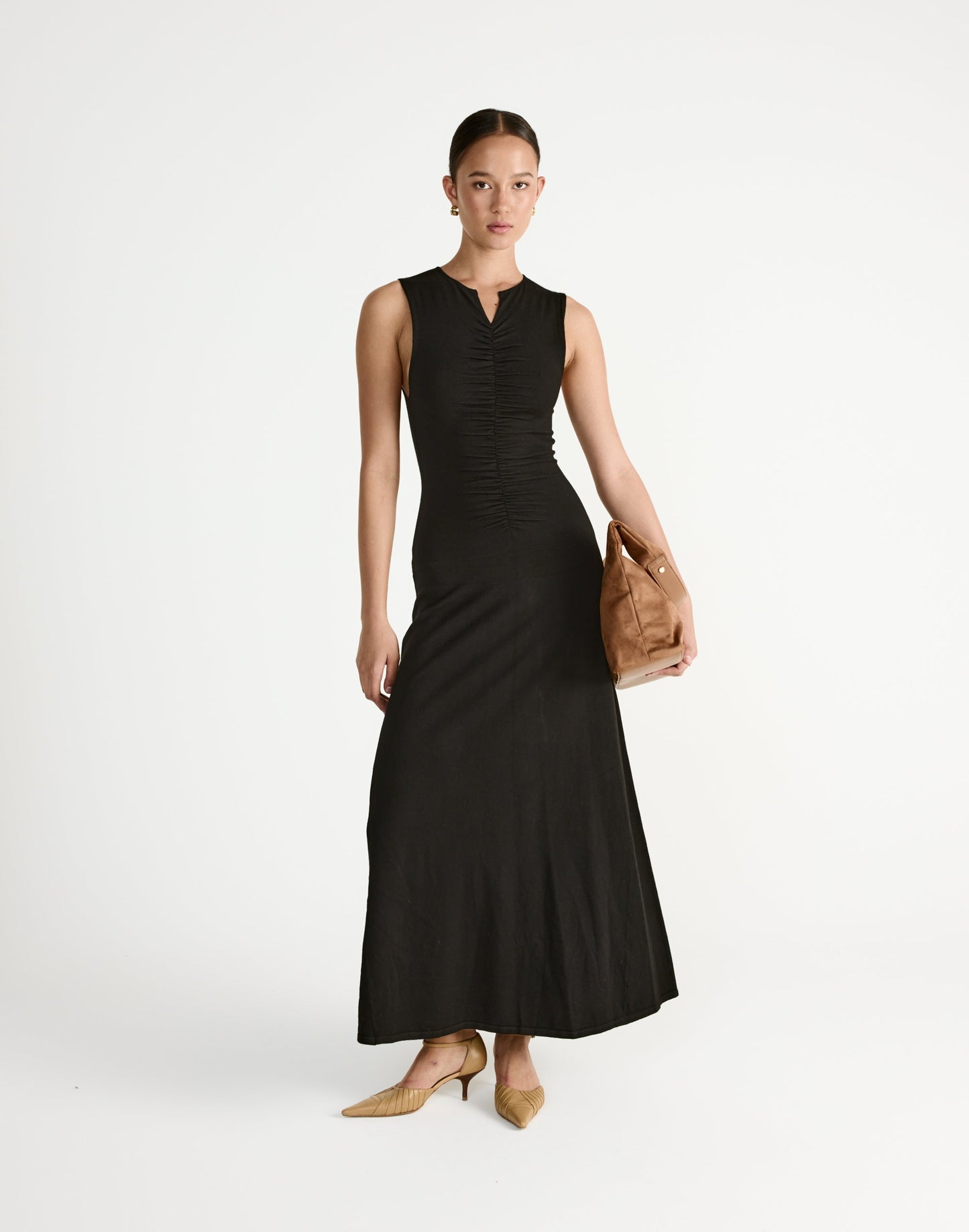 Laney Maxi Dress (Black)