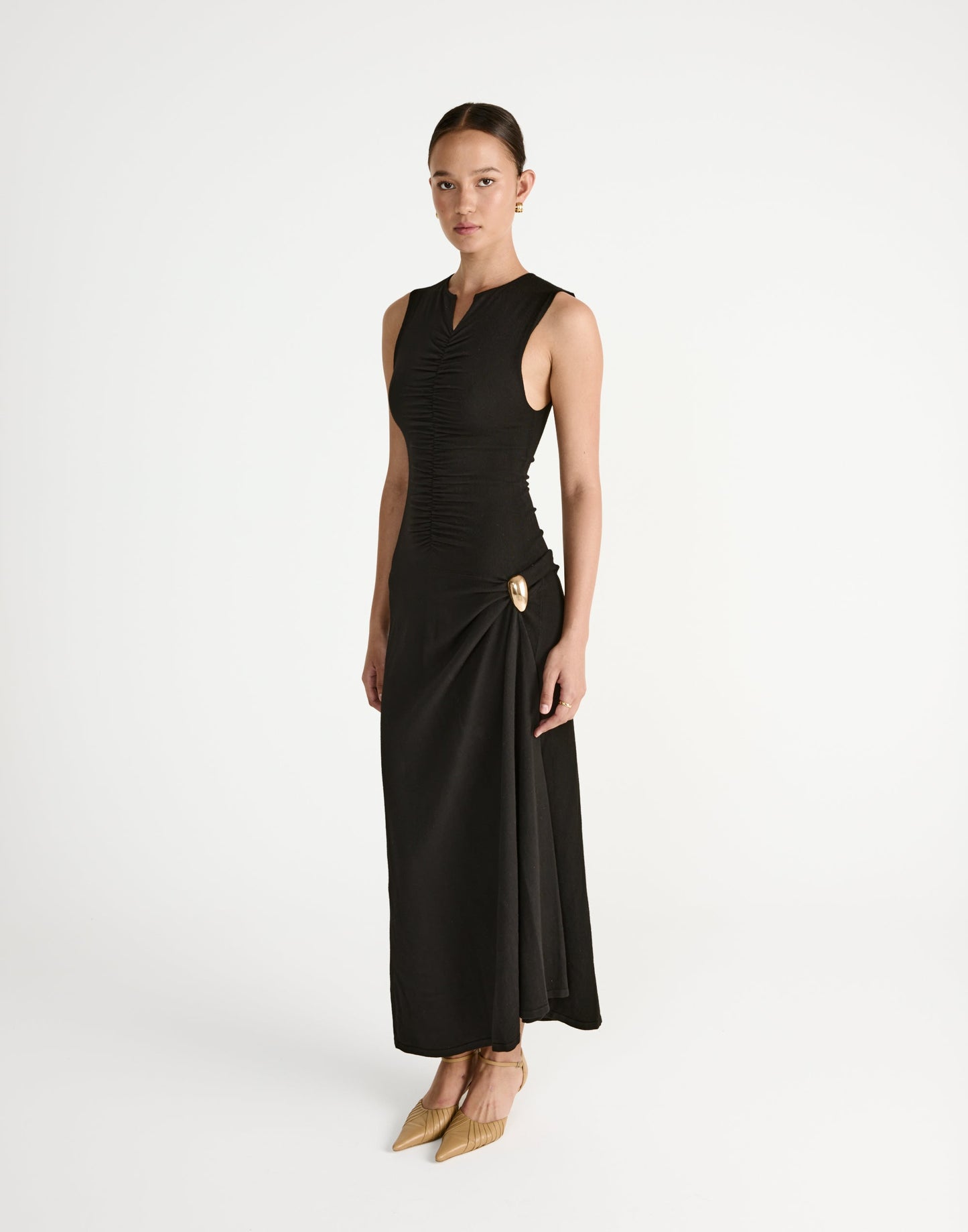 Laney Maxi Dress (Black)