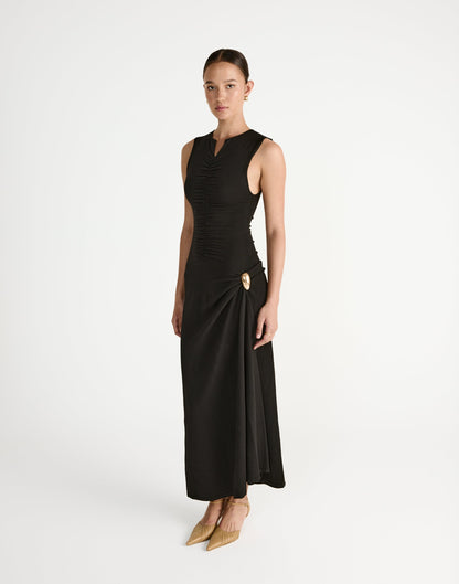 Laney Maxi Dress (Black)