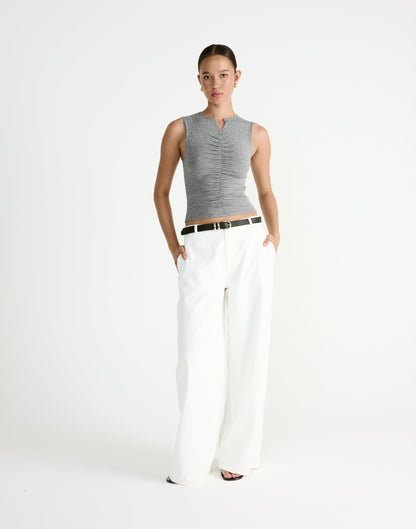 Darby Pants (White)