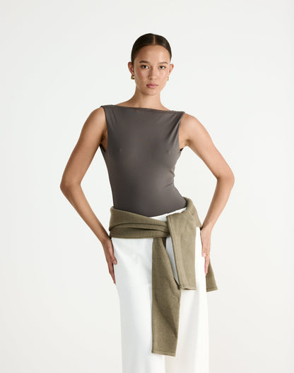 Marleigh Bodysuit (Slate)