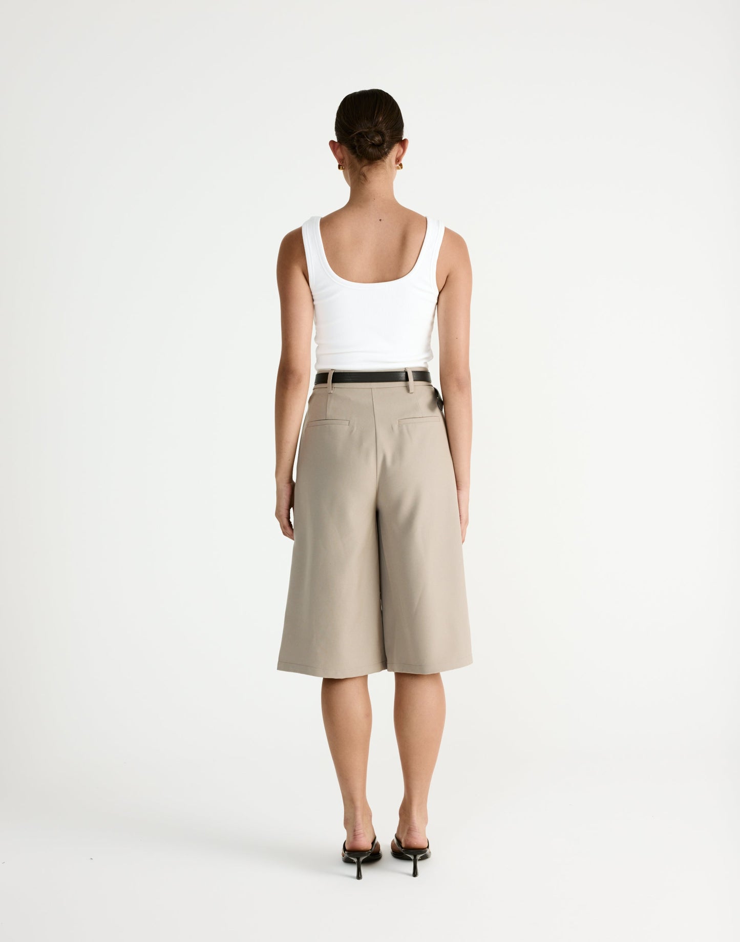 Emmett Midi Pants (Pebble)