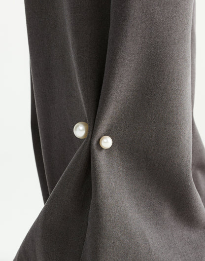 Estelle Brooch (Gold/Pearl)