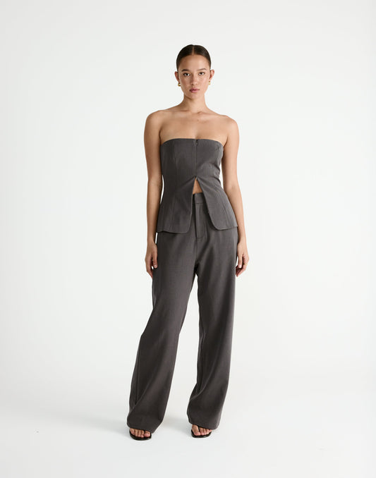 Jenson Top (Grey Texture)